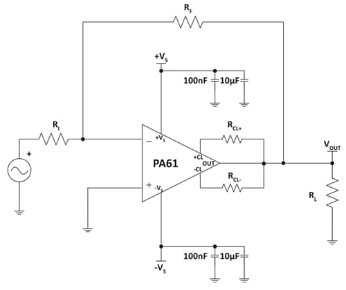 Apex Microtechnology PA61 90-V-Leistungsoperationsverstärker